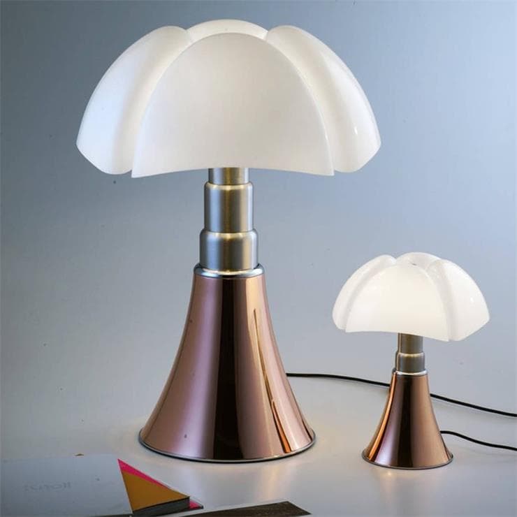 Lampe Dimmer Touch LED H35cm MINI PIPISTRELLO Cuivre