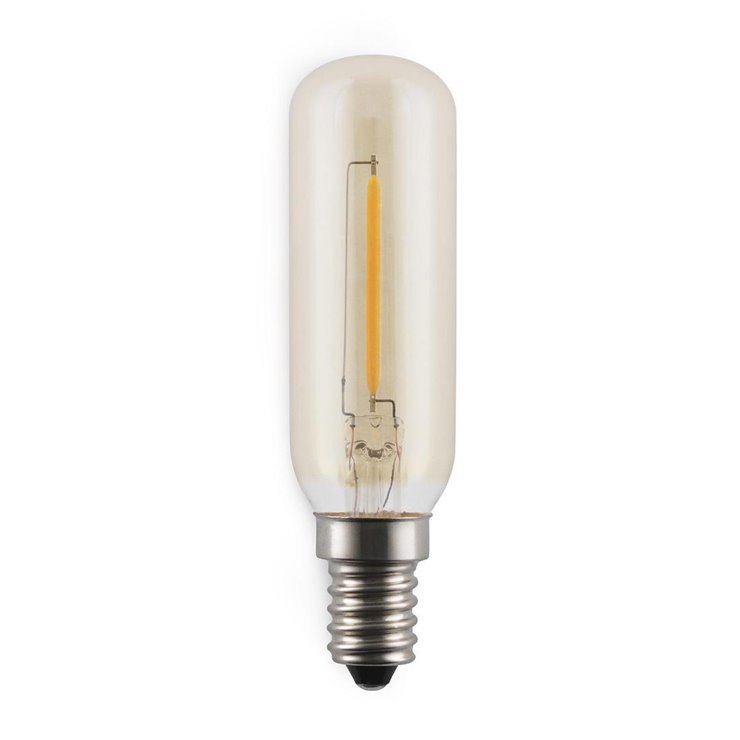 Ampoule LED filament tube pour collection Amp E14 Ø1,9 cm 2700K 2W = 20W 200 Lumens AMP 