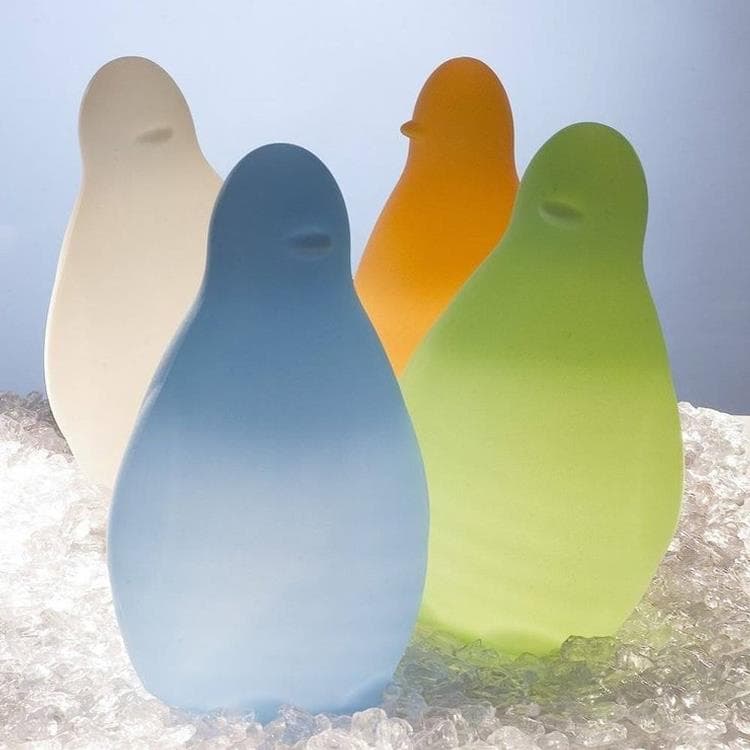 Lampe Pingouin H45,5cm KOKÒ Bleu