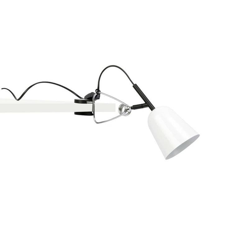 Lampe à pince Métal Orientable L30cm STUDIO Blanc