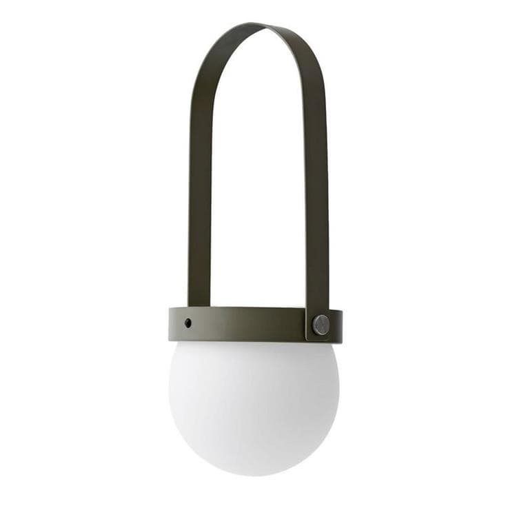 Lampe baladeuse LED rechargeable H24,5cm CARRIE kaki