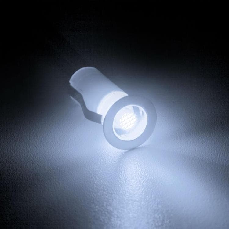 Kit de 10 Spots ronds LED encastrables d'extérieur Ø1,5cm COSA Blanc