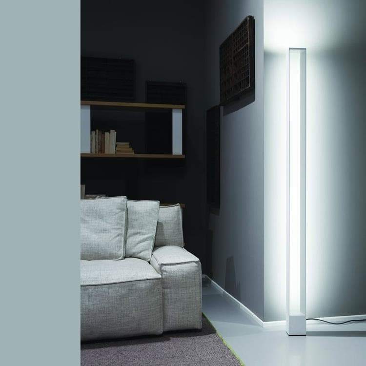 Lampadaire LED 2700K aluminium H185cm TRU Blanc