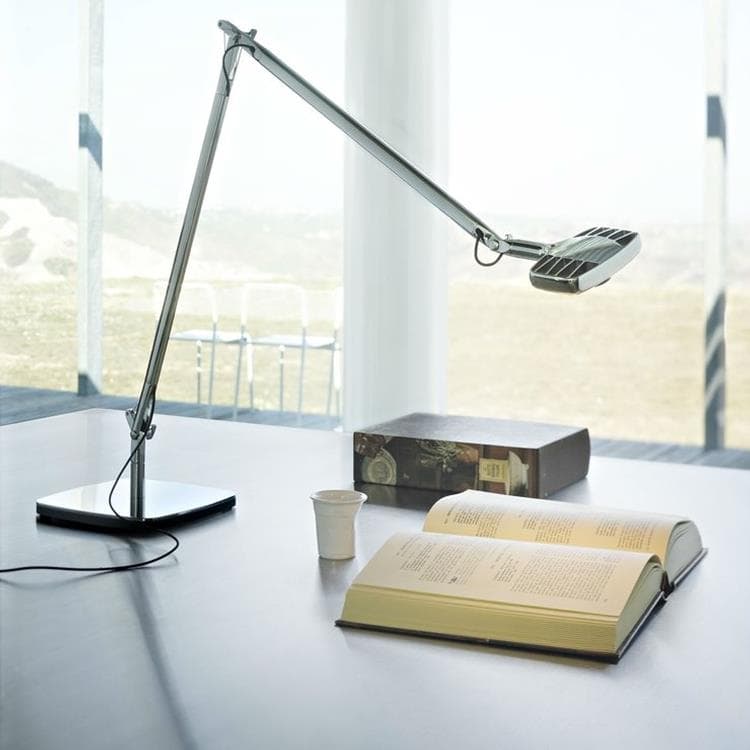 Lampe de bureau LED avec variateur Aluminium H47cm OTTO WATT Noir