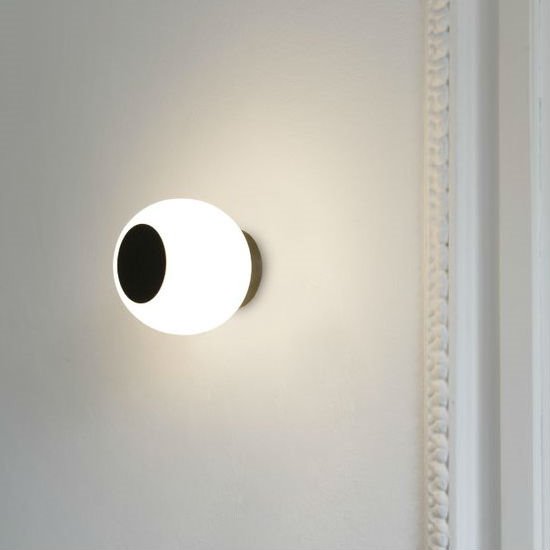 Applique ou Plafonnier LED de salle de bains Ø13cm MOY LED bronze