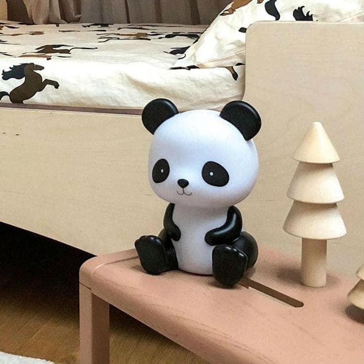 Veilleuse LED Panda H19cm PANDA noir et blanc
