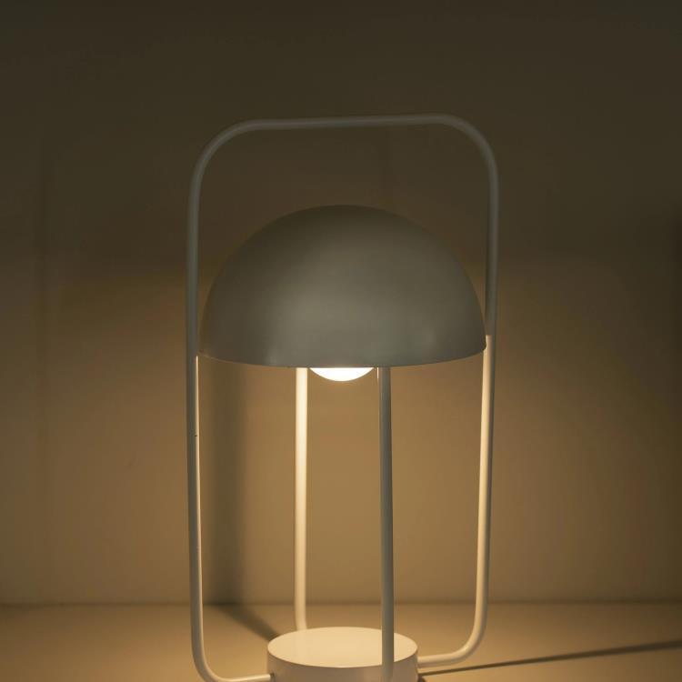 Lampe baladeuse LED rechargeable avec variateur Métal H31cm JELLYFISH Noir