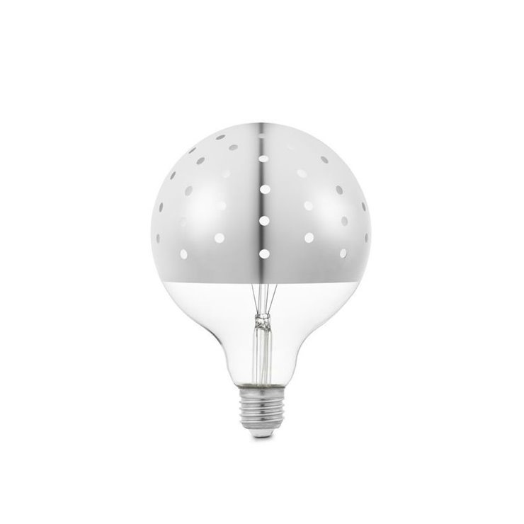 Ampoule dimmable LED ø13cm DOT argent