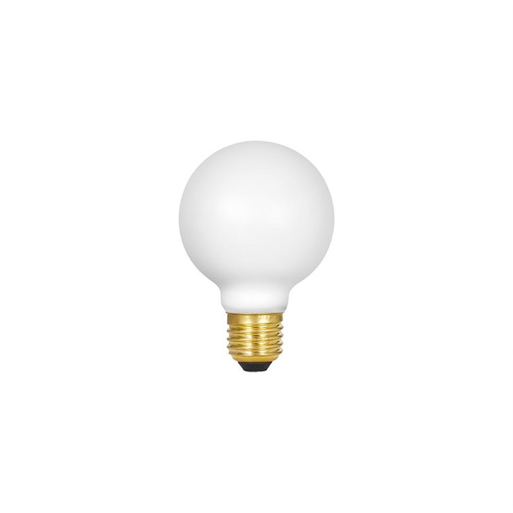 Ampoule LED Verre Dépoli Globe E27 Ø7.5cm 2000K à 2800K 8W = 70W 560 Lumens Dim To Warm SPHERE II 