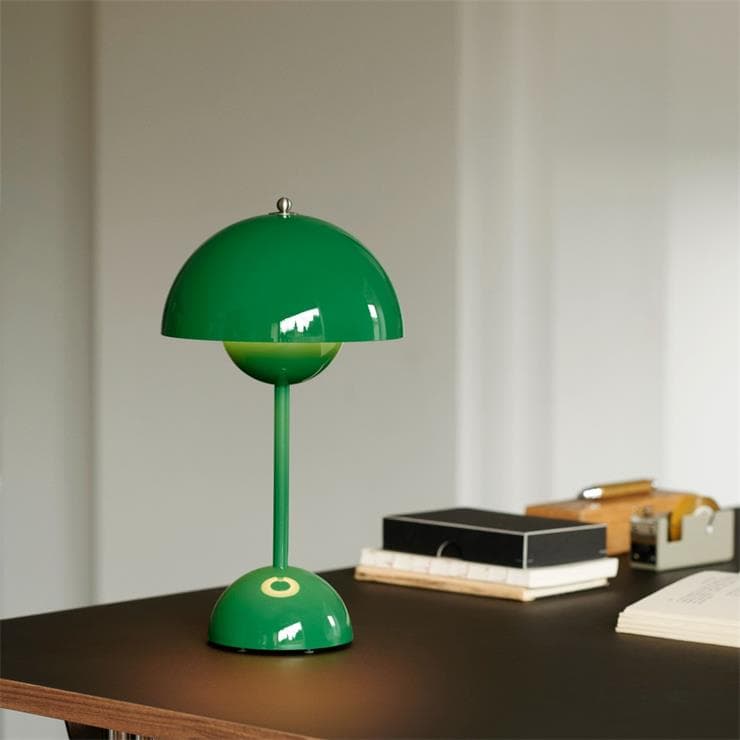 Lampe à poser sans fil avec variateur tactile H29.5cm FLOWERPOT VP9 Vert