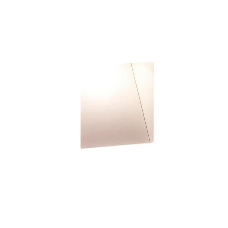 Spot encastré LED point lumineux downlight carré H6,5cm BORGO TRIMLESS 65 LED Blanc