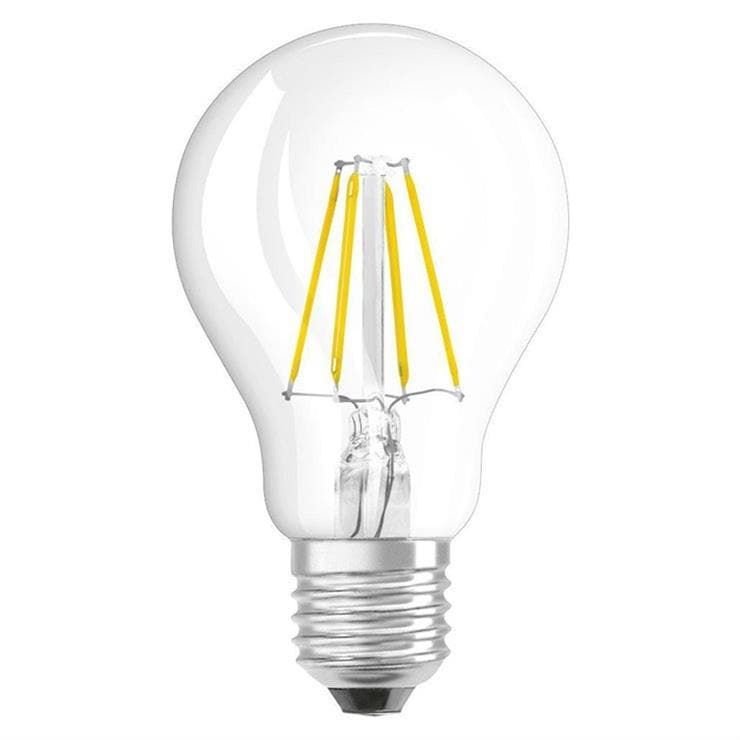 Ampoule LED filament standard E27 Ø6cm 2700K 4W = 40W 470 Lumens OSRAM 