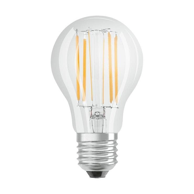 Ampoule LED filament standard E27 Ø6cm 2700K 8.5W = 75W 1055 Lumens Dimmable OSRAM 