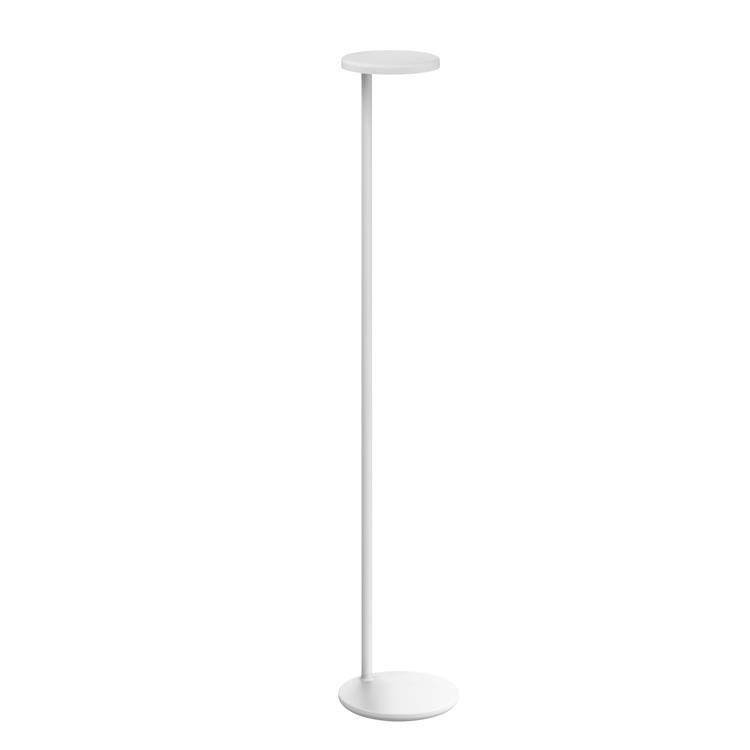 Lampadaire LED avec Variateur H107cm OBLIQUE FLOOR blanc mat