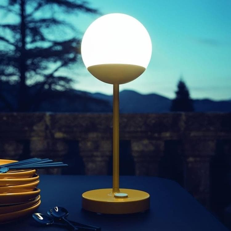 Lampe nomade LED d'extérieur rechargeable H40cm MOOON! vert cactus