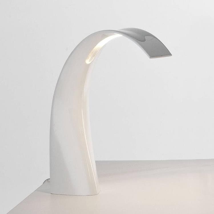 Lampe de bureau LED H58cm TAJ Blanc